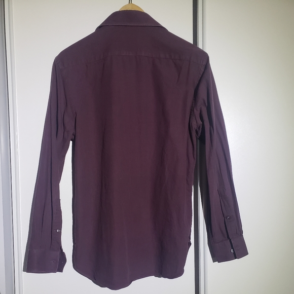 Burgundy Michael Kors Button-Up Shirt - Picture 3 of 3